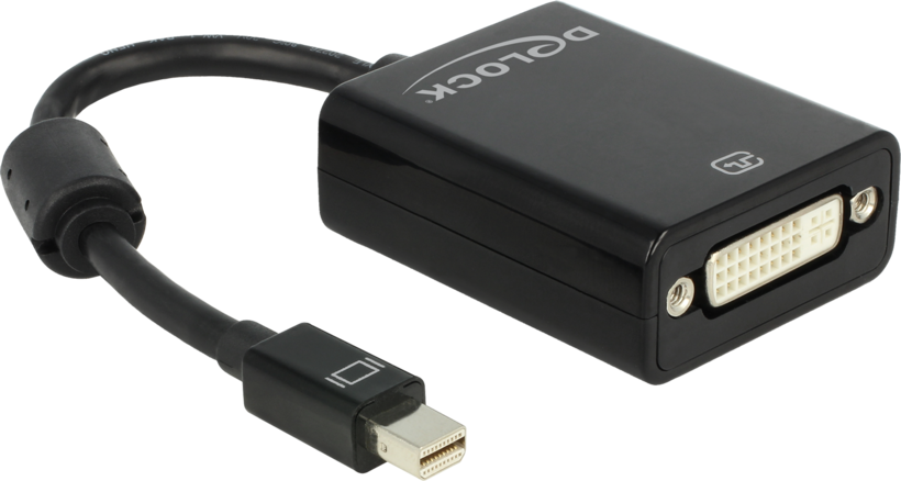 DeLOCK Adapter mini Displayport 0,18 m DVI-I Zwart