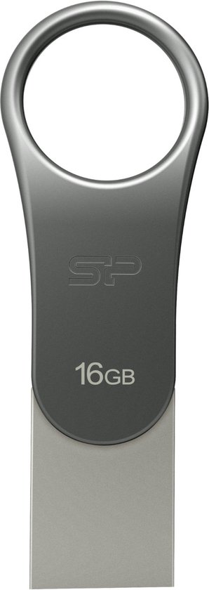 Mobile C80 16GB, USB-C/USB-A 3.0 Gen1, Titanium