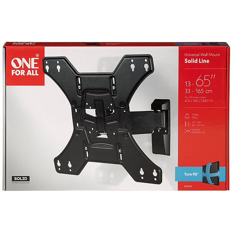 TV BRACKET SOLID TURN 90 VESA 400 GLOBAL