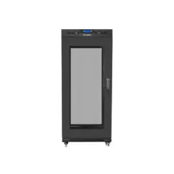 Lanberg FF01-8822-23BL rack 22U Vrijstaande rek Zwart