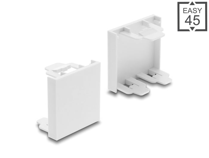 DELOCK Easy 45 Modul-Blindblende 45 x 45 mm wit