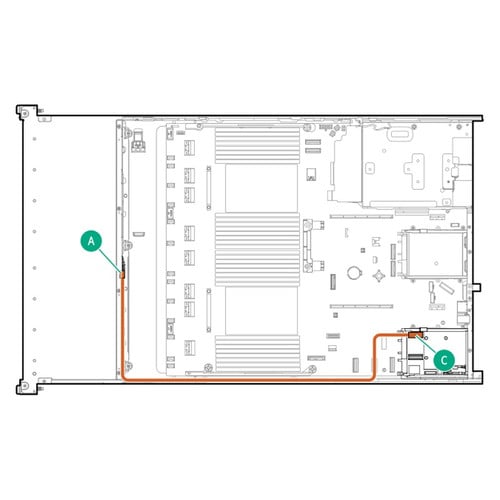 HEWLETT PACKARD ENTERPRISE LFF Tri-Mode Cable Kit for ProLiant DL380 Gen11 Network Choice