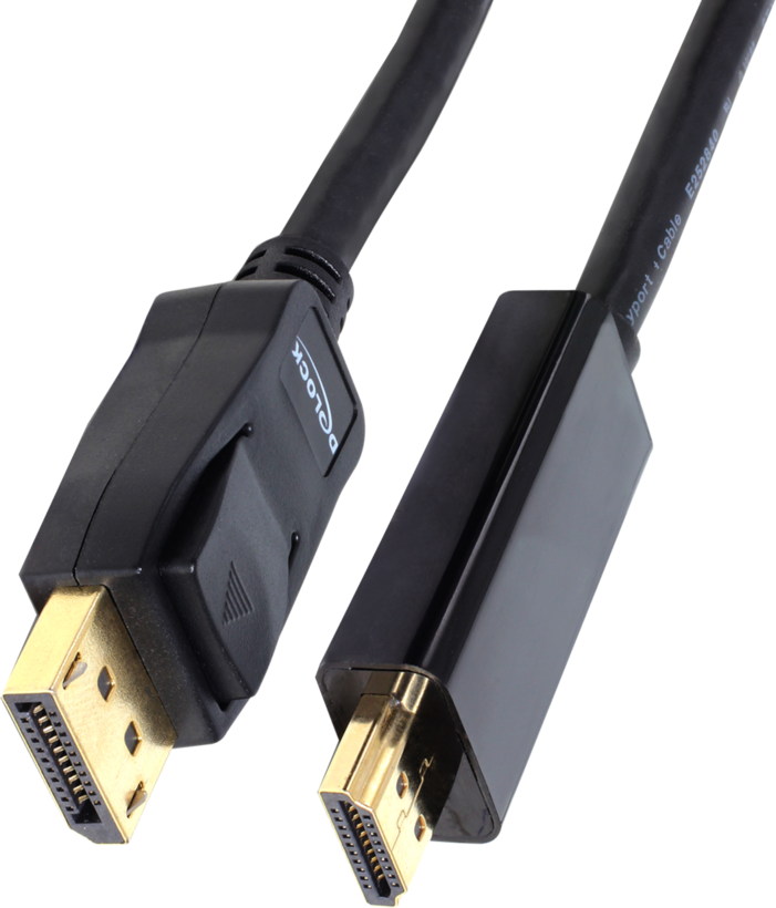 DeLOCK 82441 video kabel adapter 5 m Displayport HDMI Zwart