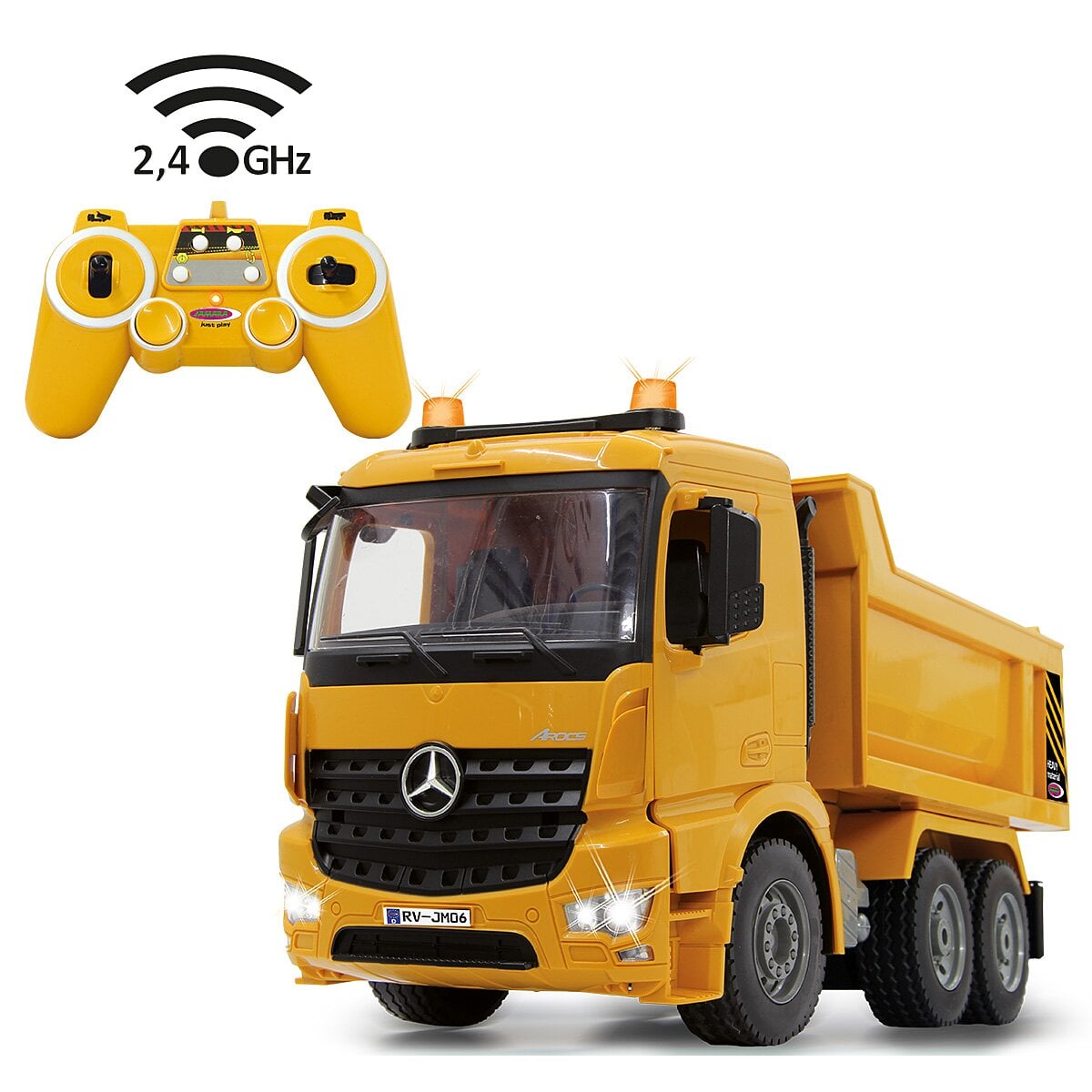 Jamara Dump Truck Mercedes-Benz Arocs 1:20 2,4GHz