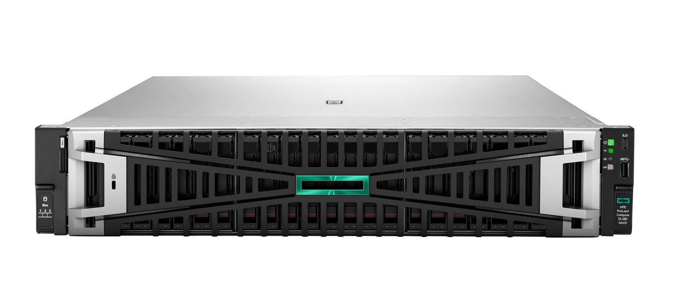 HPE ProLiant Compute DL380 Gen12 6515P 1P 2x32GB-R 8SFF MR408i-o2x480GB SSD 2x1000W PS EU Server