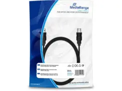 MediaRange MRCS199 video kabel adapter 2 m DisplayPort DVI Zwart