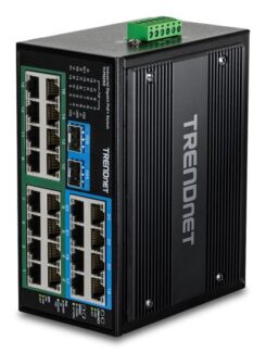 Trendnet TI-PG262 netwerk-switch Unmanaged Gigabit Ethernet (10/100/1000) Power over Ethernet (PoE) Zwart