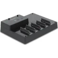 DeLOCK 64098 basisstation voor opslagstations USB 3.2 Gen 1 (3.1 Gen 1) Type-B Zwart