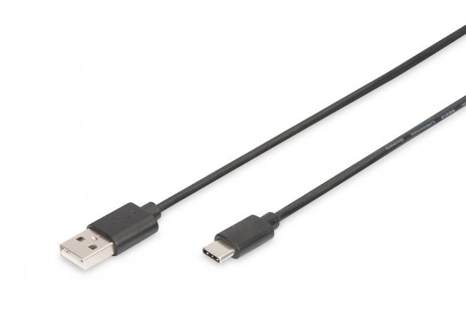 DIGITUS USB Type-C connection cable - type C to A