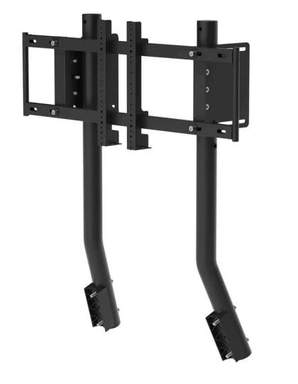 Oplite OP-SMS-GTRESB flat panel bureau steun 144,8 cm (57) Paal Zwart
