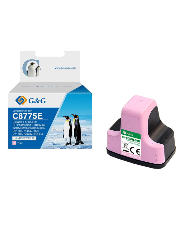 G&G 15121 inktcartridge 1 stuk(s) Compatibel Lichtmagenta