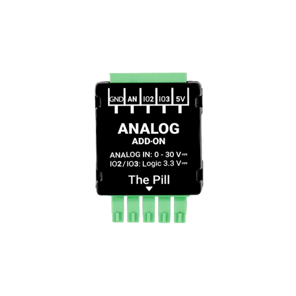 SHELLY Pill 0-30V Analog Add-on