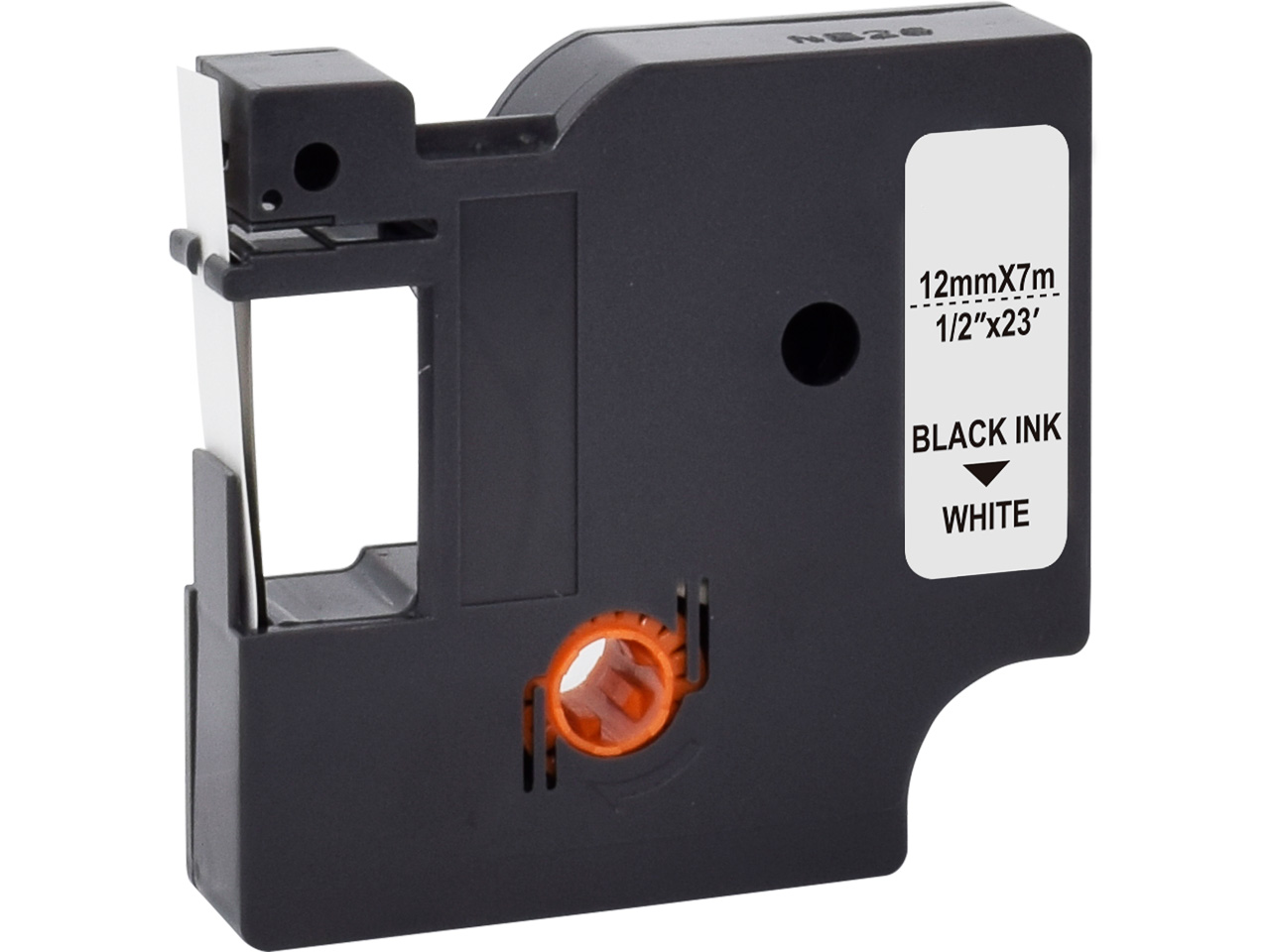 MediaRange MRDY45013 printeretiket Zwart Zelfklevend printerlabel