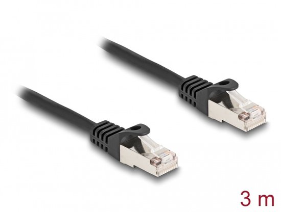 DeLOCK 80189 netwerkkabel Zwart 3 m S/FTP (S-STP)