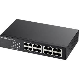 ZYXEL 16-Port Gigabit Ethernet Unmanaged Switch V4