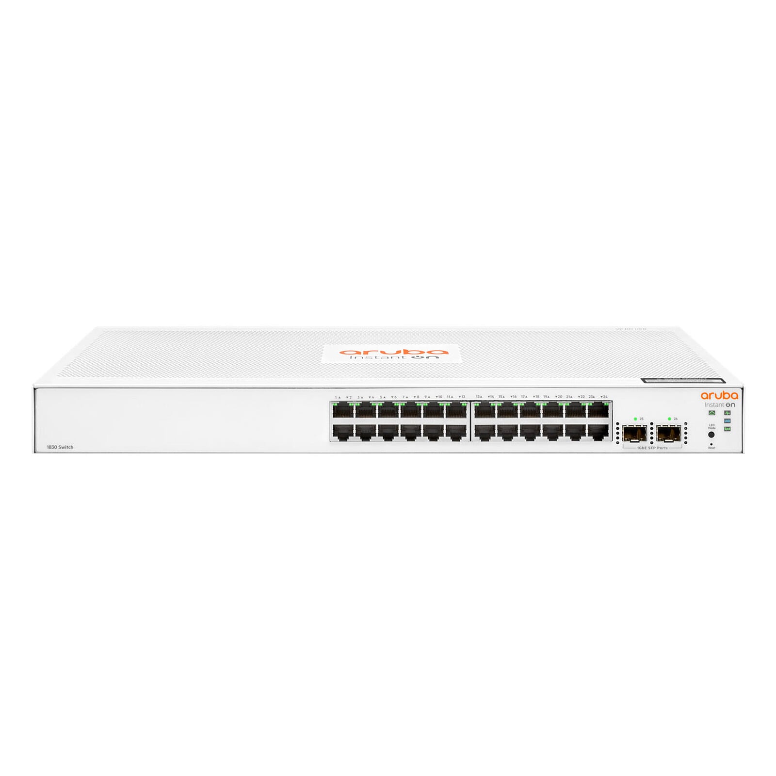 HPE Aruba Networking Aruba Instant On 1830 24G 2SFP Managed L2 Gigabit Ethernet (10/100/1000) 1U