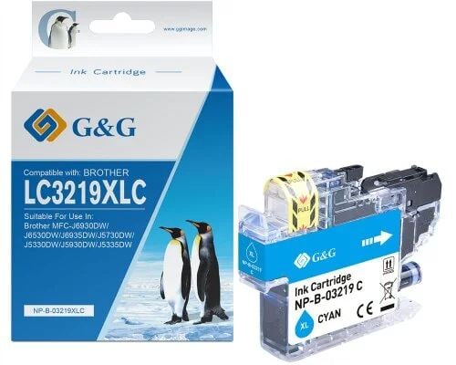 G&G 13992 inktcartridge 1 stuk(s) Compatibel Hoog (XL) rendement Cyaan