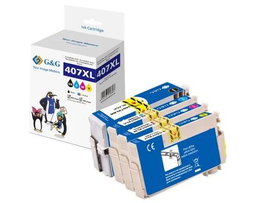 G&G 19157 inktcartridge 4 stuk(s) Compatibel Hoog (XL) rendement Zwart, Cyaan, Magenta, Geel