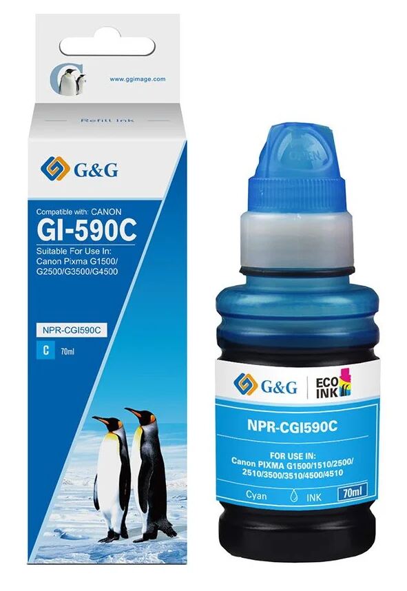 G&G 19387 inktnavulling voor printers Compatibel