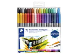Staedtler 3200 viltstift Fijn/extra vet Meerkleurig 72 stuk(s)