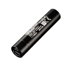 Powerbank RealPower PB2000 mAh Alu, zwart