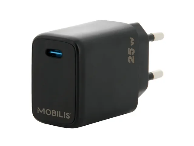 Mobilis 001380 oplader voor mobiele apparatuur Universeel Zwart AC Snel opladen Binnen
