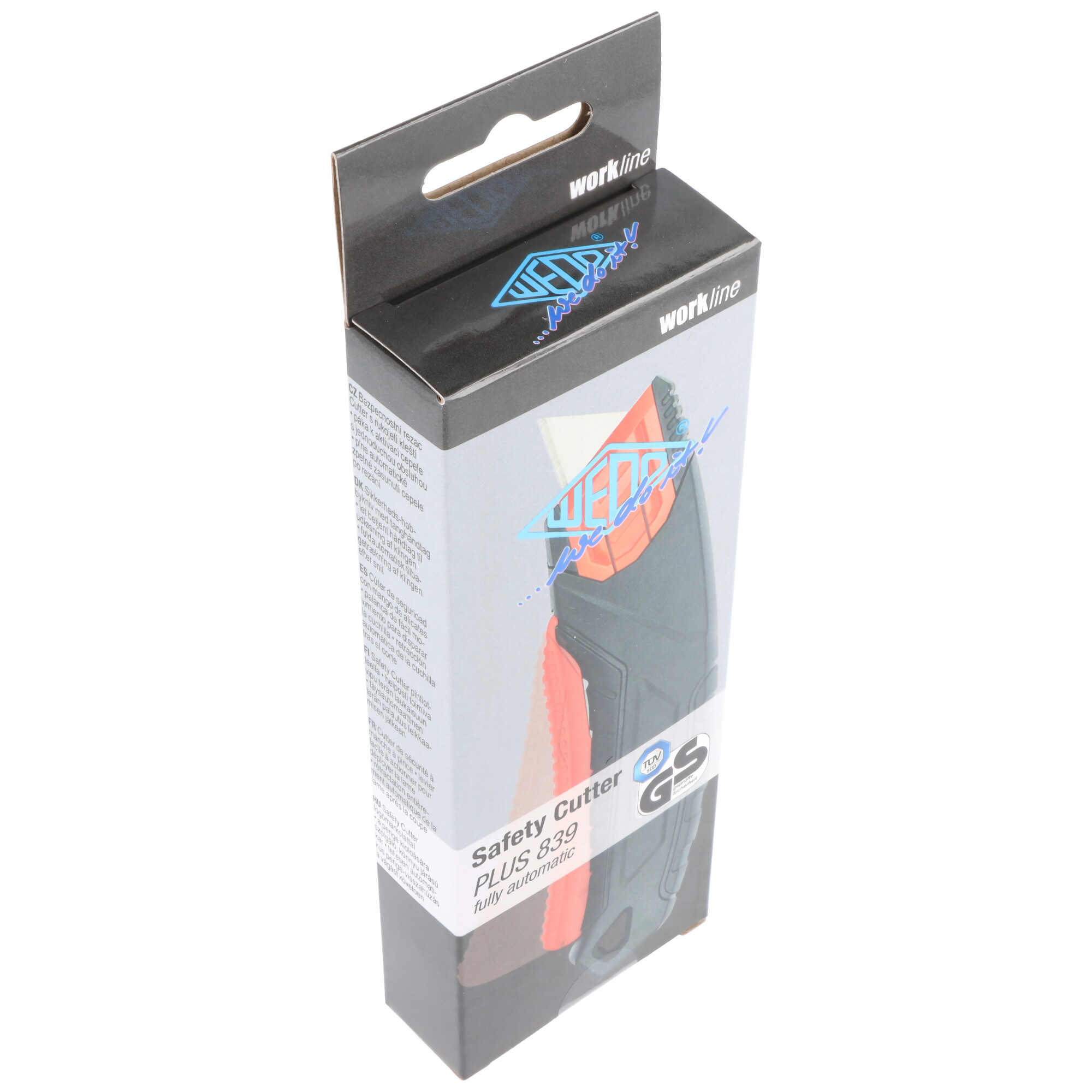 Wedo 78 839 stanleymes Zwart, Rood Afbreekmes