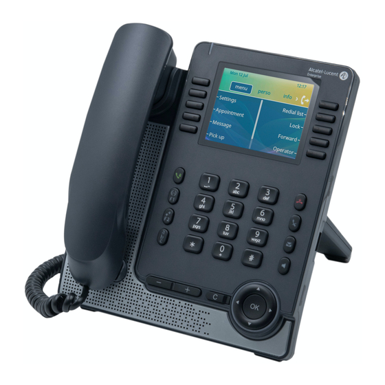 Alcatel-Lucent Enterprise ALE-30h IP telefoon Grijs LCD