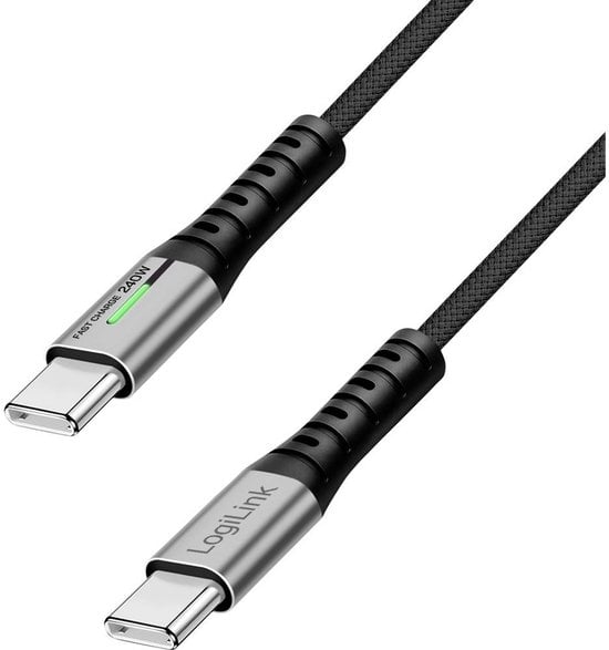 Logilink USB 3.2 Gen2x2 Type-C Kabel C/M zu C/M 4K 2m