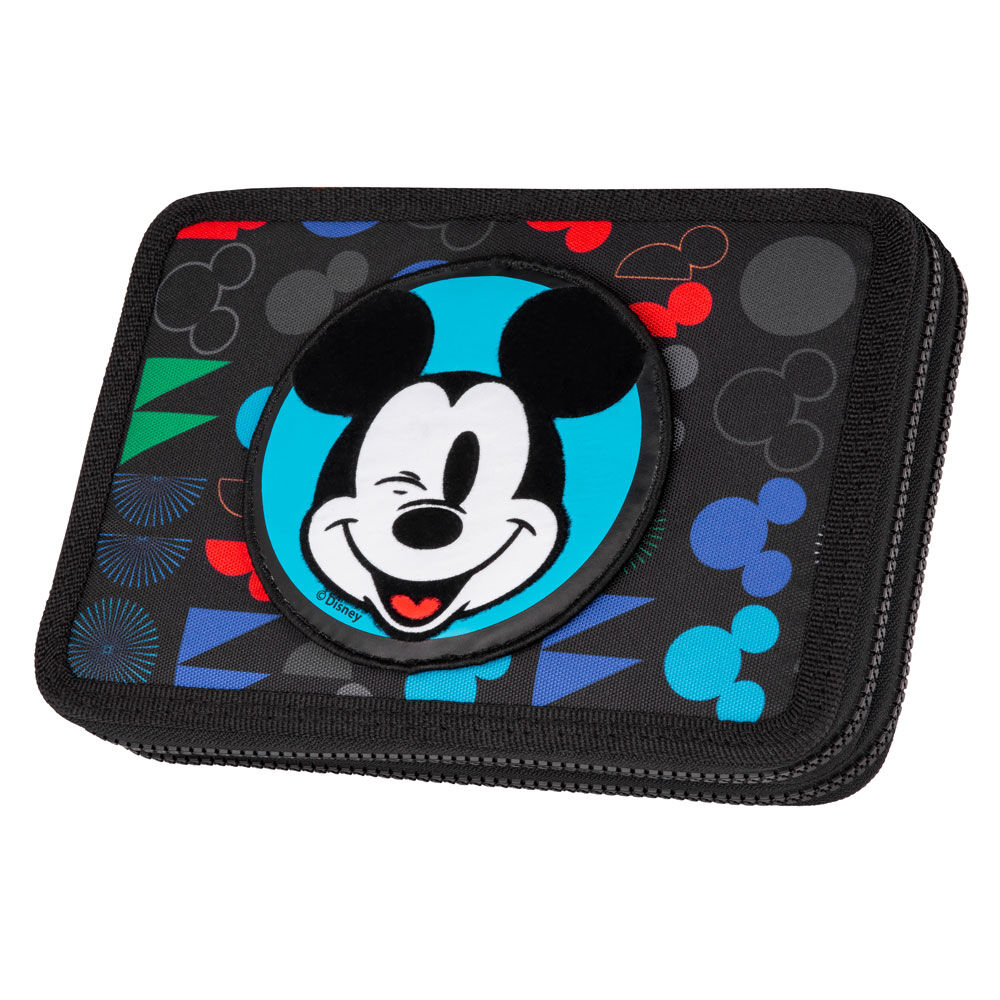 McNeill Mickey Mouse Zachte etui Zwart, Meerkleurig