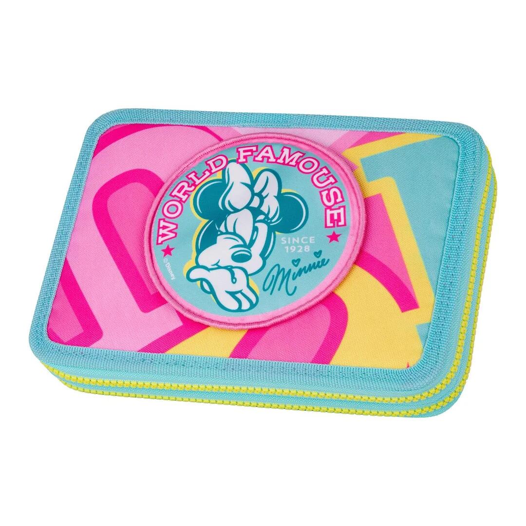 McNeill Minnie Mouse Zachte etui Blauw, Roze, Geel