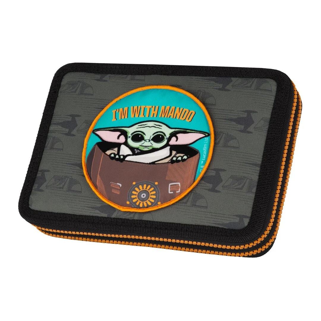 McNeill Mandalorian Zachte etui Groen, Oranje