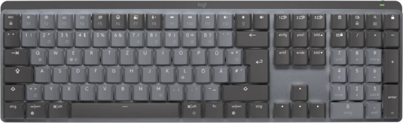 LOGI MX Mech Wl Illu Perf Kbd GRAPH (DE)