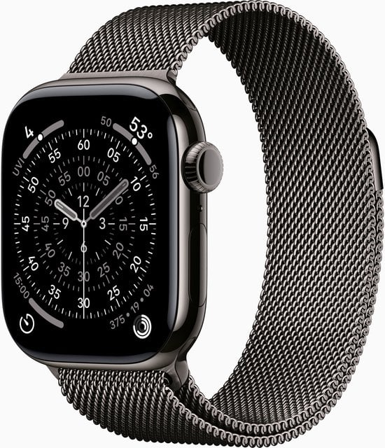 APPLE WATCH 11 42 SLATE TI SL ML CEL-FDN