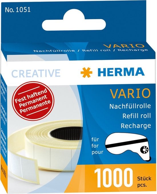 HERMA 1051 etiket Wit 1000 stuk(s)
