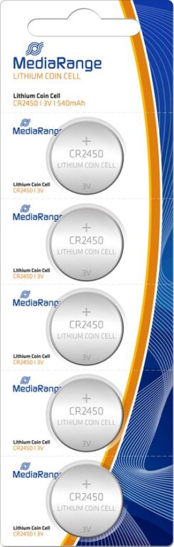 MediaRange MRBAT138 huishoudelijke batterij Wegwerpbatterij CR2450 Lithium