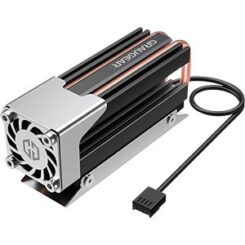 GRAUGEAR G-M2HS03-F koelsysteem voor computers SSD (solid-state drive) Zwart, Zilver