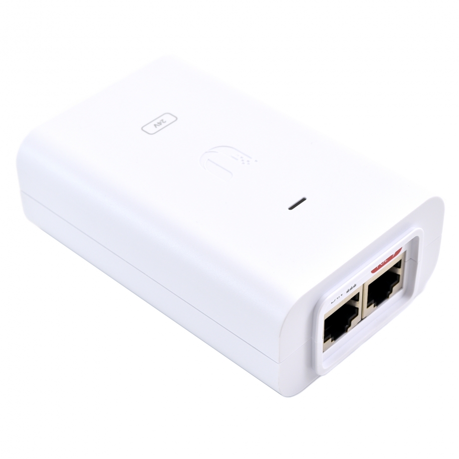Ubiquiti POE-24-30W-G-WH PoE adapter & injector Gigabit Ethernet 24 V