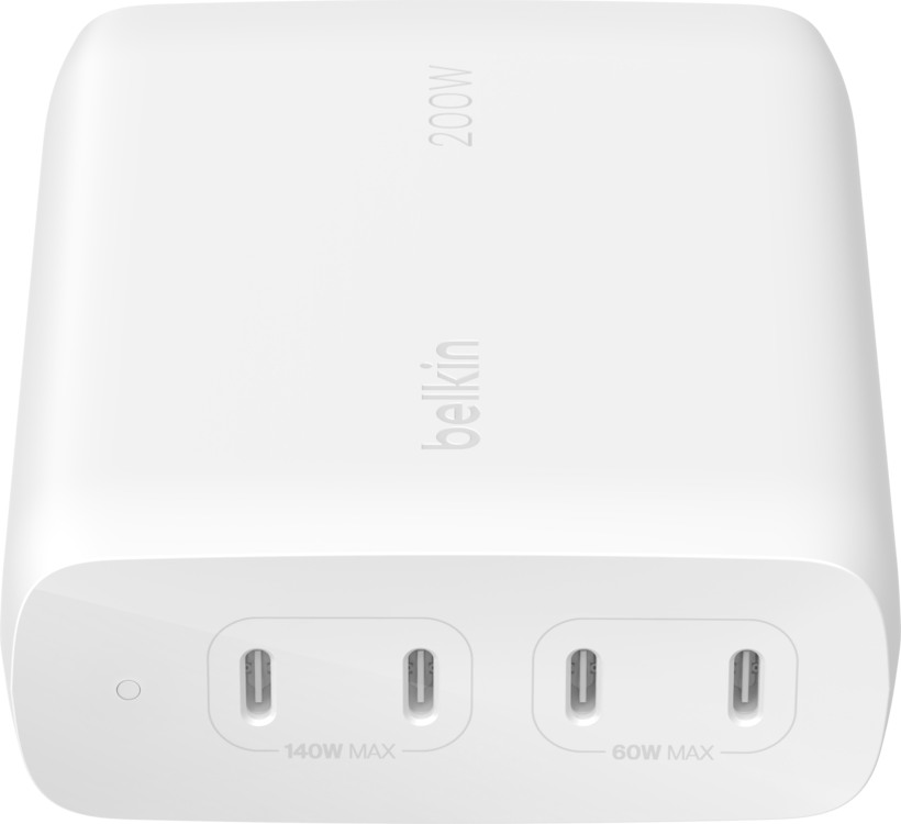 4-Port USB-C GaN Charger 200w