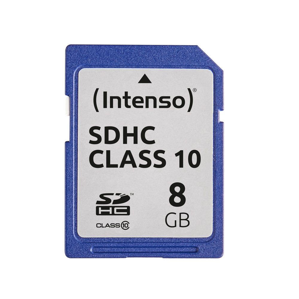SD CARD CLASS 10 8GB SDHC GEHEUGENKAART GESCHIKT VOOR OPSLAG ENOVERDRACHT VAN DIGITALE BESTANDEN