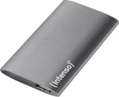 EXTERNAL SSD 128GB PREMIUM UITVOERING IN DE KLEUR ANTHRACITE GESCHIKTVOOR EXTERNE OPSLAG