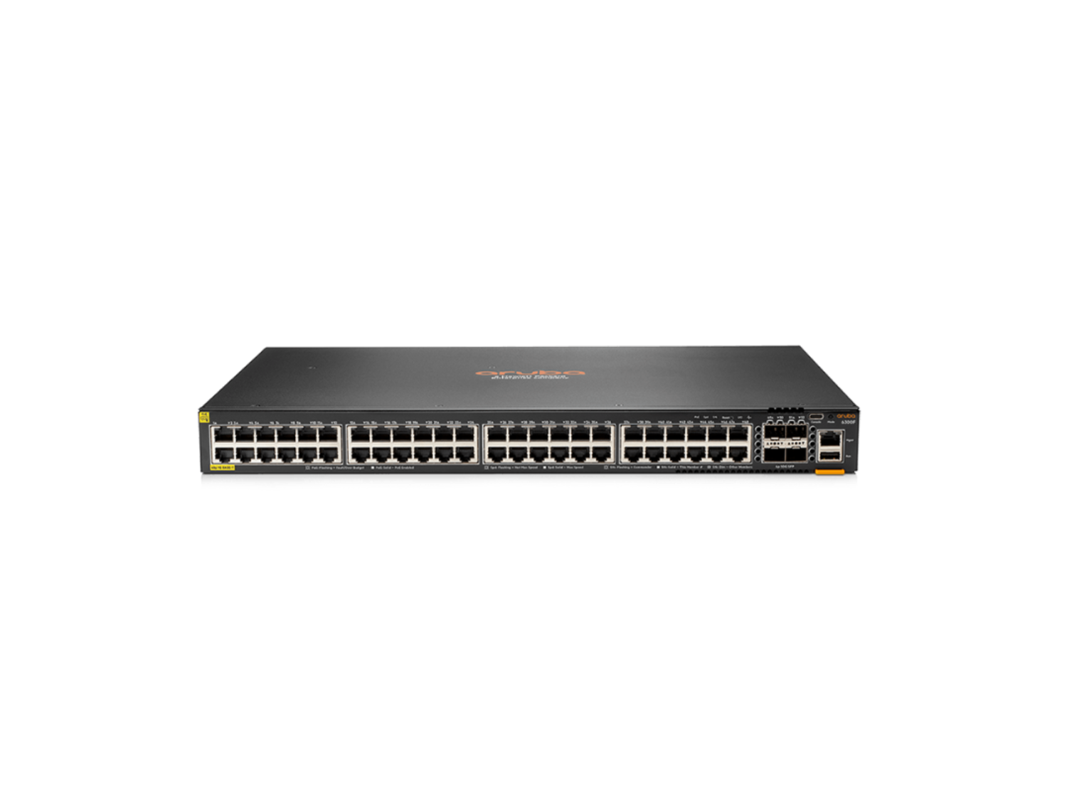 HEWLETT PACKARD ENTERPRISE Aruba 6300M 48-port 1GbE Class 4 PoE and 4-port SFP56 Switch