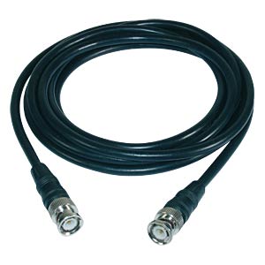 ABUS BNC 2m coax-kabel Zwart