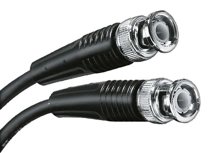 ABUS BNC 3m coax-kabel Zwart