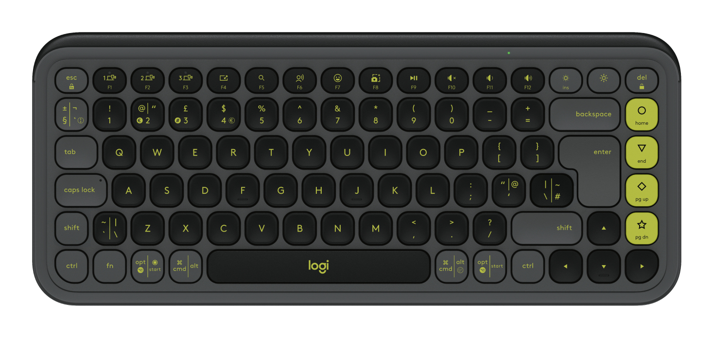 LOGI POP ICON KEYS - GRAPHITE (UK)