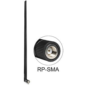 DeLOCK 88450 antenne Omnidirectionele antenne RP-SMA 9 dBi