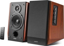 2.0 RMS 66W Multimedia luidspreker Bluetooth 2x Stereo RCA RMS 2x15W + 2x18W Laag/Midden: 4i 6O Hoog: 075i 4O. Hout