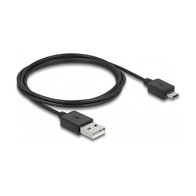 DeLOCK 64212 video kabel adapter 0,18 m HDMI Type A (Standaard) USB Type-C + Micro-USB Zwart
