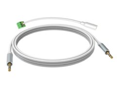 VISION 10m White 3.5mm Minijack cable