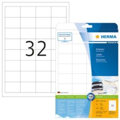 Etiketten wit 48.3x33.8 Premium A4 800 st.